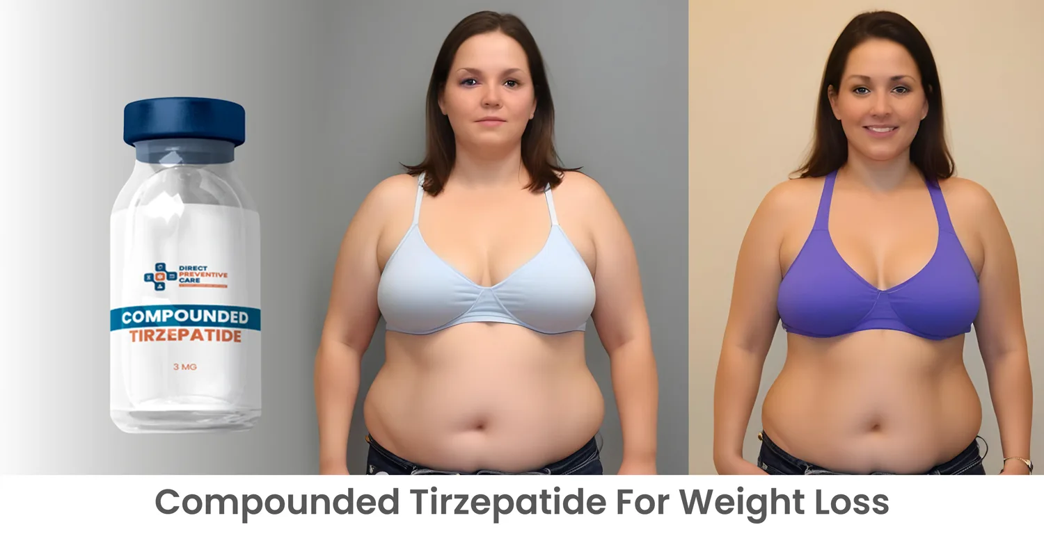 Direct Preventive Care Compounded Tirzepatide For Weight Loss  content image