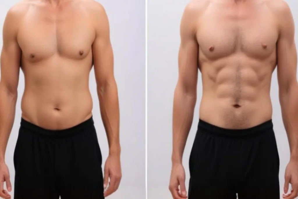 Before and After Testosterone Therapy  