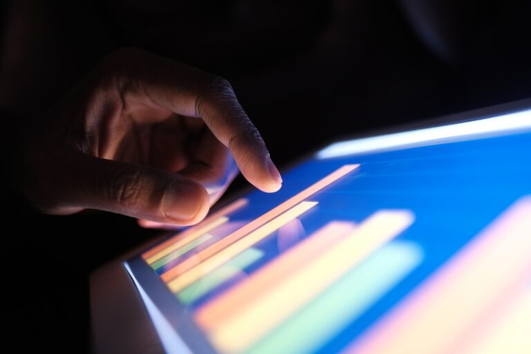 Conducting a Comprehensive Analysis of Data Trends Using a Touchscreen Device Effectively