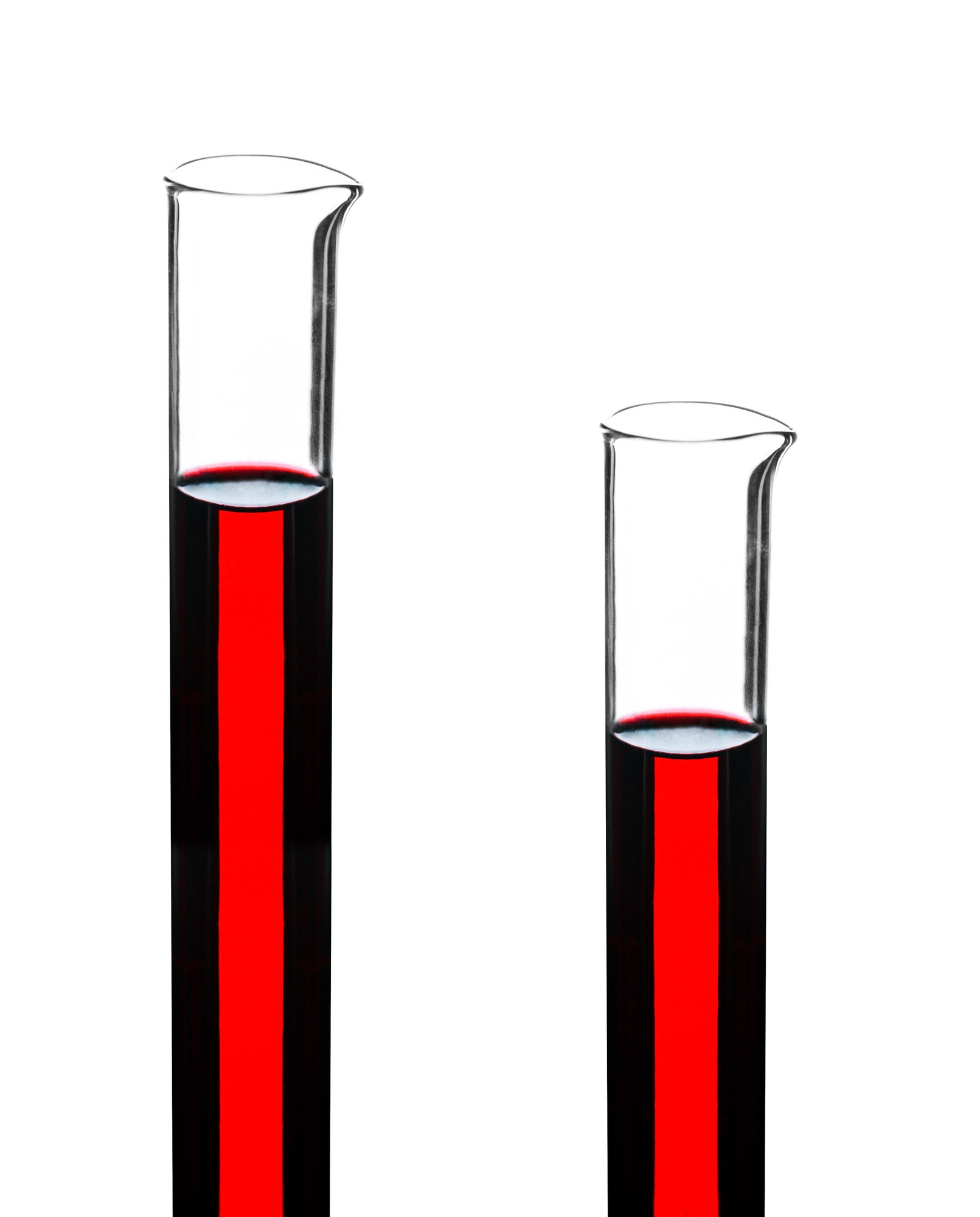 Test tubes with blood